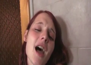 Lesbian incest in the bathroom